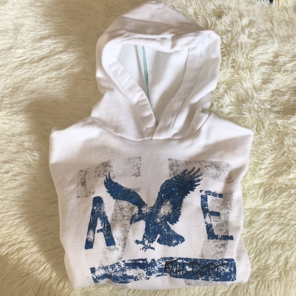 American Eagle Outfitters Other - American Eagle 🦅 White Fleece Hoodie